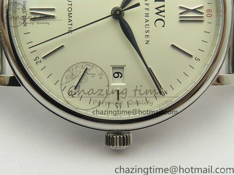 MIROTIME 0414 Portofino Automatic SS MKF 1:1 Best Edition White Dial On SS Mesh Bracelet A2892 V TechFriendly 7205